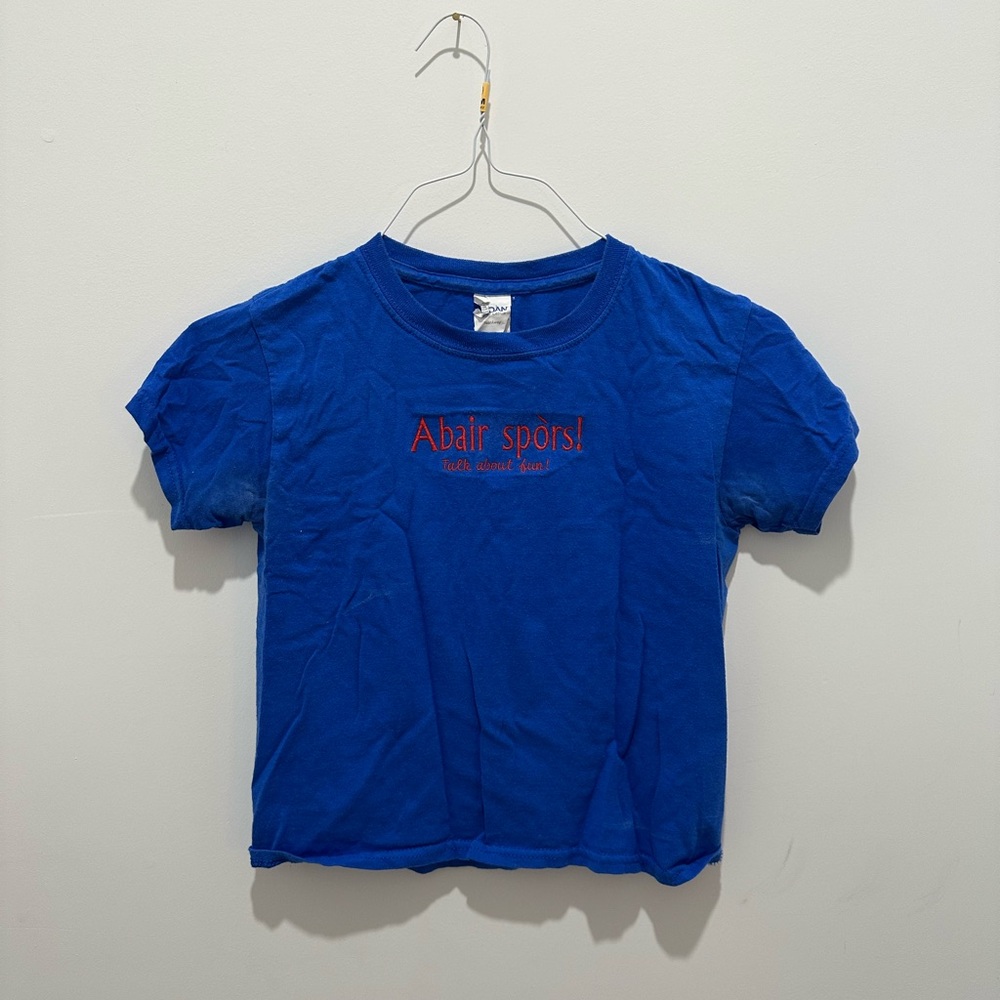 Blue baby Tee